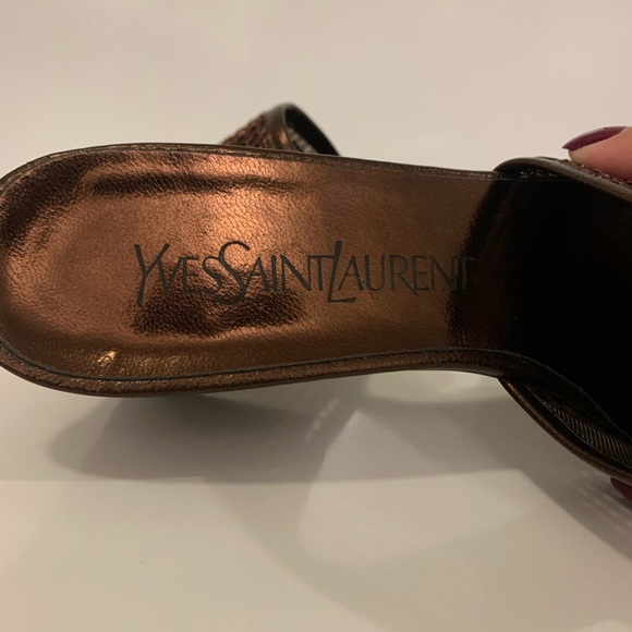 YSL Vintage (never worn) sandals - Picture 9 of 10